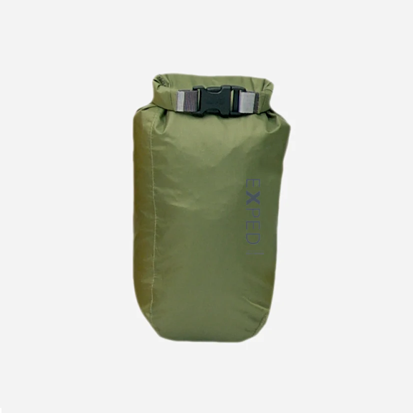 【【蘋果戶外】】Exped Fold Drybag 70D 墨綠色 XS【3L】背包防水袋 防水內袋 防水內套
