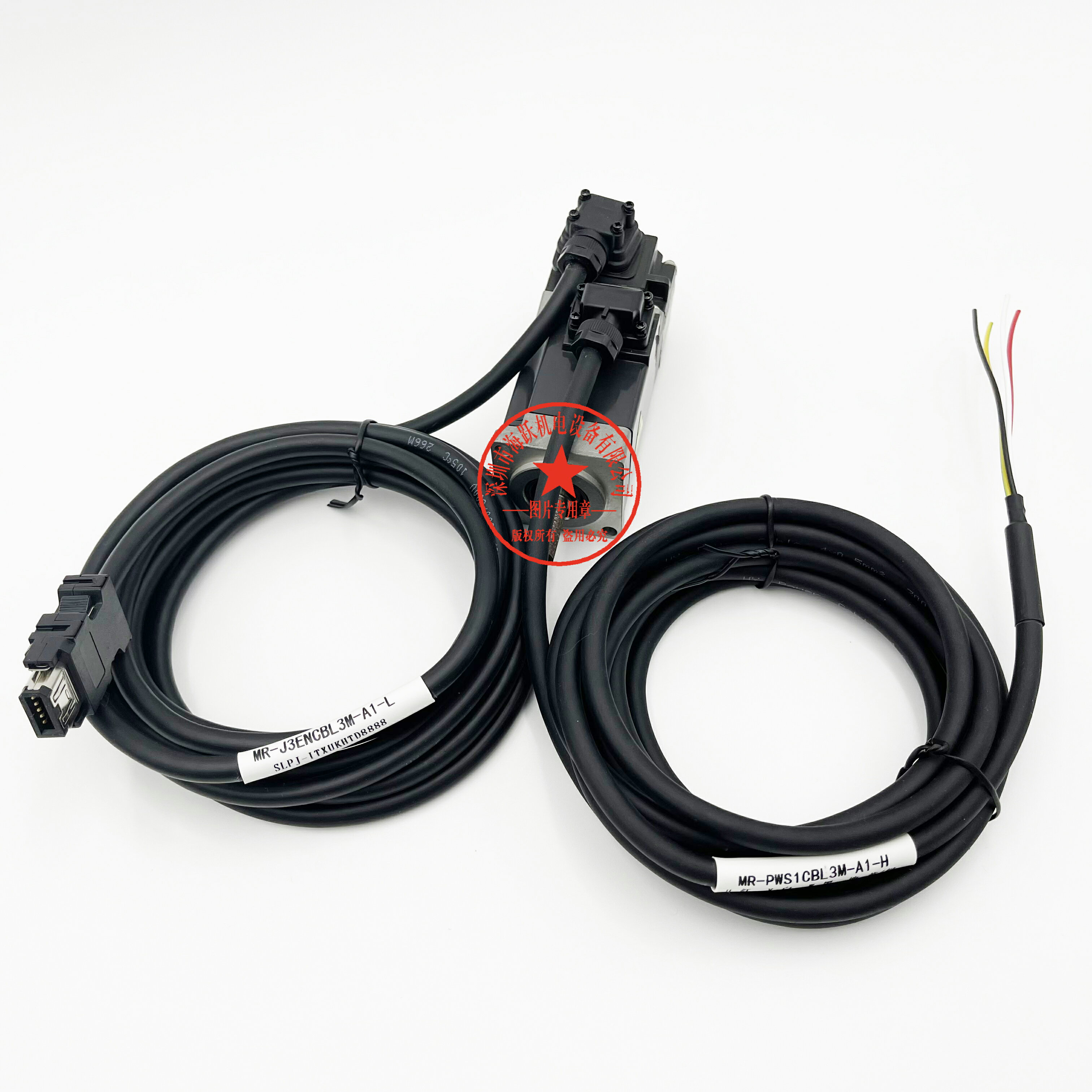 三菱小功率伺服編碼線MR-J3ENCBL5M-A2-H MR-J3ENCBL5M-A1-H  5米 3