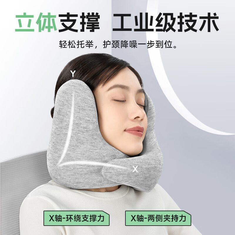 免運 頸椎枕 u型枕 護頸枕 枕頭 旅行便攜頭枕汽車飛機長途出行降噪枕 八折下殺 特價出 可開發票