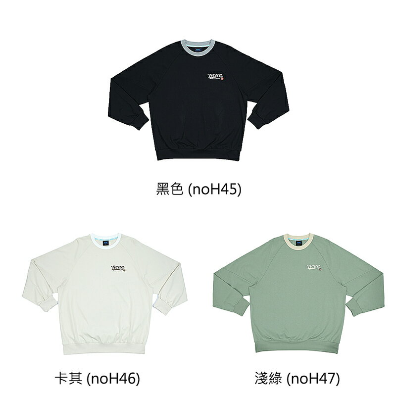 NCAA 長袖T恤 圓領上衣 100%棉 漸變字logo 女款 75551001