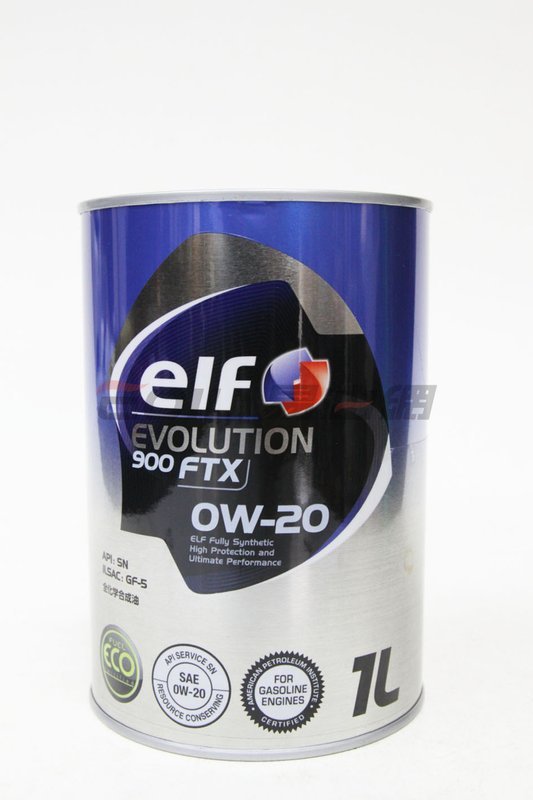 ELF EVOLUTION 900 FTX ECO 0W20 日本鐵罐 全合成機油