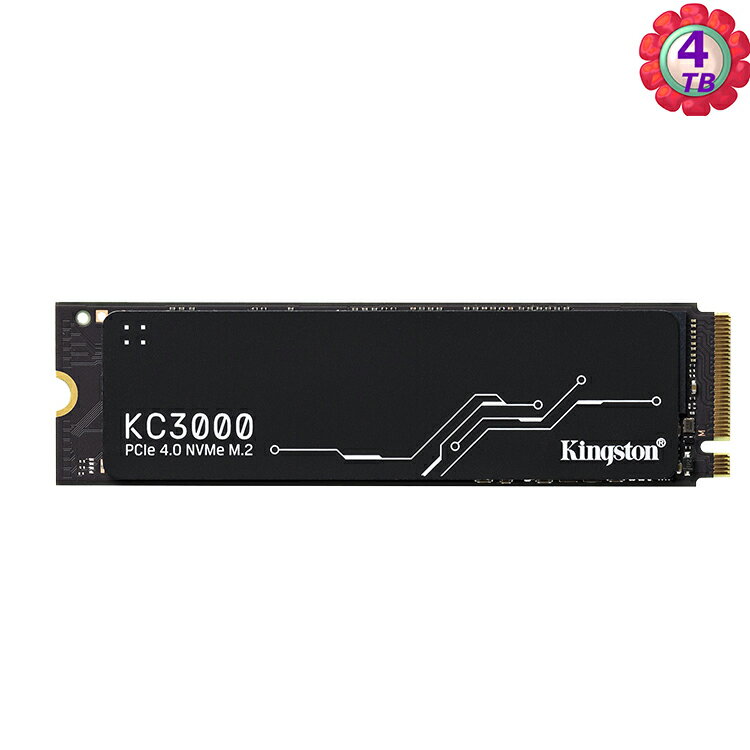 Kingston 金士頓 KC3000 4TB 4T PCIE 4.0 SSD SKC3000D/4096G 內接固態硬碟