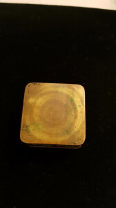 [蘭]西洋古董法國回流景泰藍盒子 香粉盒 銅盒