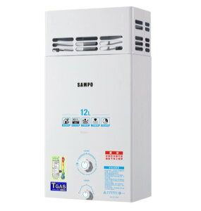 【SAMPO聲寶】12L大廈防風屋外型熱水器(桶裝瓦斯LPG) GH-K012BP 【APP下單點數 加倍】