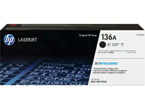 【領券優惠折600】HP 136A 黑色原廠 LaserJet 碳粉匣 (W1360A) For HP LJ M211 / M236