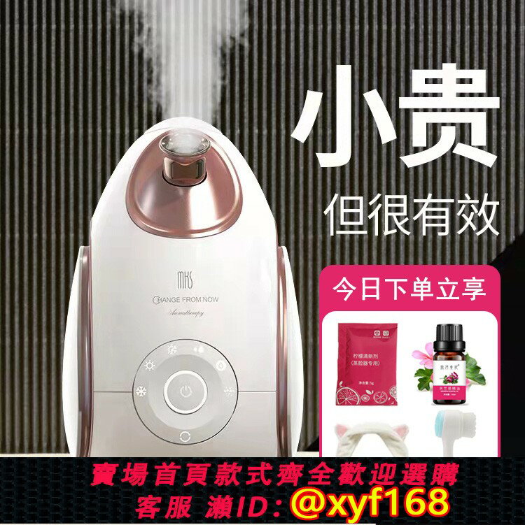 {臺灣公司貨 可打統編}美克斯蒸臉器冷熱雙噴納米噴霧補水儀臉部保濕開啟毛孔美容蒸臉儀