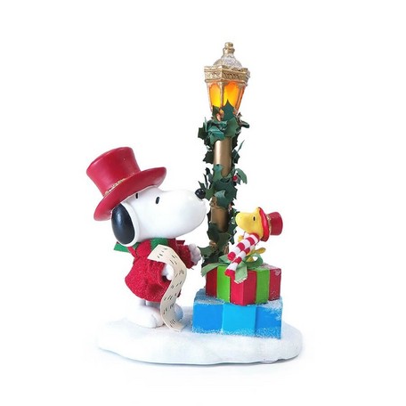 日貨 聖誕節 史努比 糊塗塌客 街燈 禮物 擺飾 擺設 裝飾品 耶誕節 胡士托 Snoopy 正版 J00015236