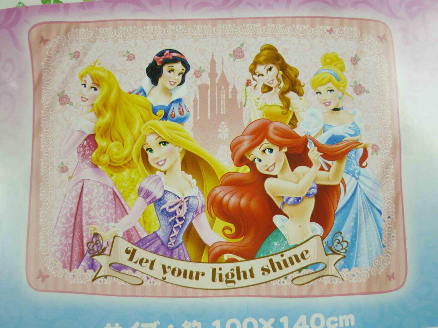 【震撼精品百貨】Disney 迪士尼公主系列 綜合公主毛毯(100*140公分) 震撼日式精品百貨