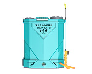 雙泵雙核高壓鋰電背負式新型噴霧器農用噴灑打藥機果樹水壺消毒