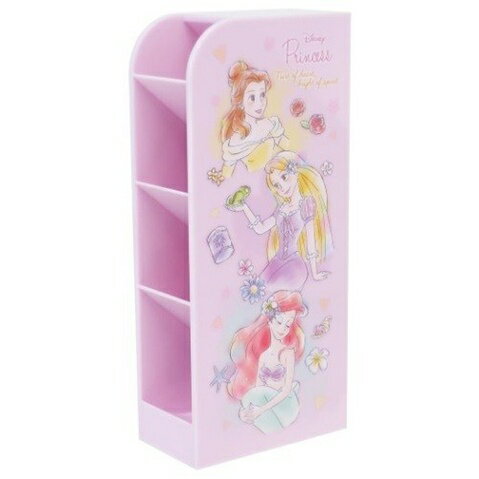 【震撼精品百貨】The Little Mermaid Ariel 小美人魚愛麗兒~迪士尼 公主 桌上型直式四層筆筒*15929