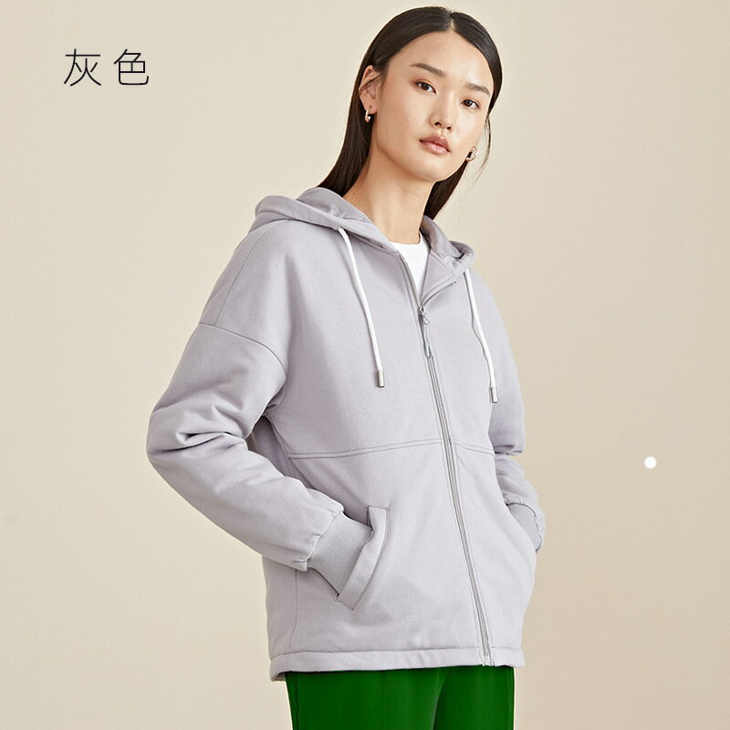【巴黎精品】真 羽絨90%白鴨絨 輕羽絨服白鴨絨外套-秋冬必備棉質連帽素面女外套3色a1dl21