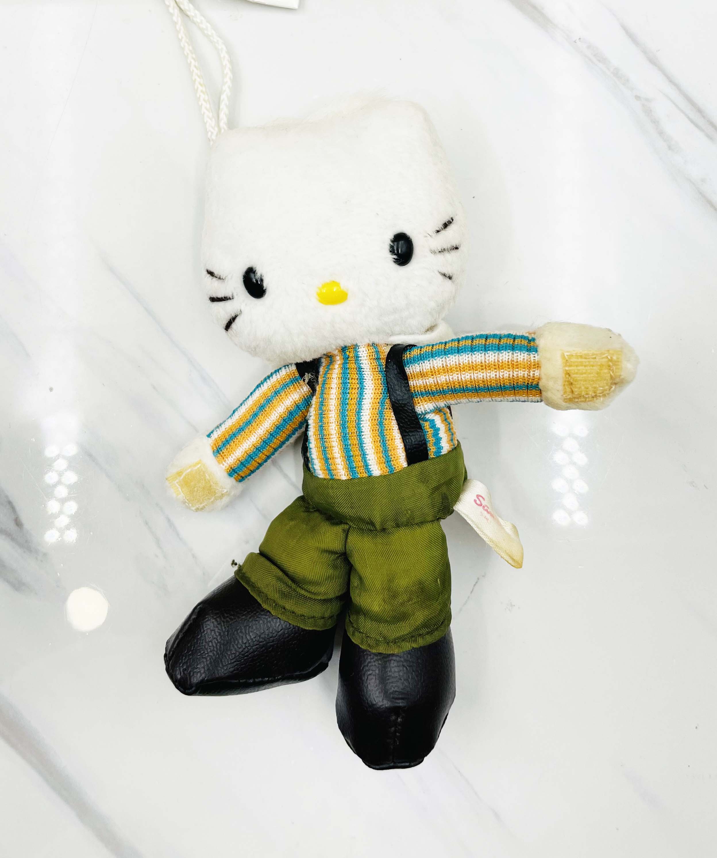 【震撼精品百貨】Hello Kitty 凱蒂貓~日本SANRIO三麗鷗 KITTY絨毛吊飾-丹尼爾長腳*48464