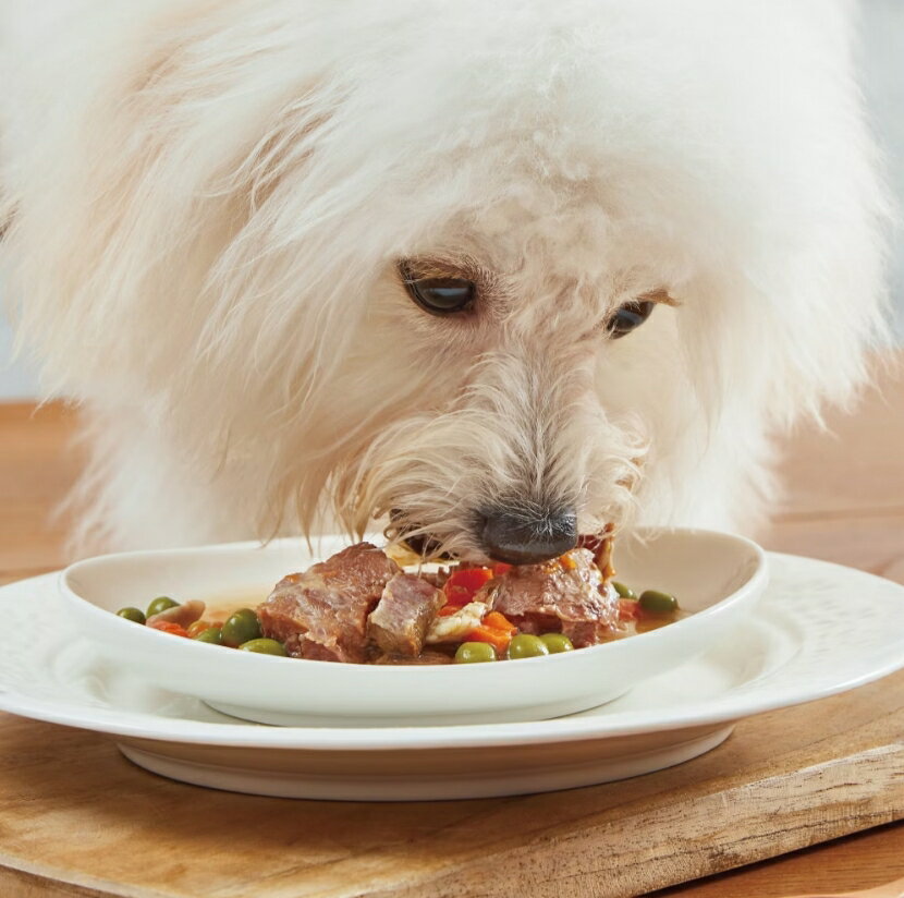 【毛孩膳坊】頂級寵物鮮食-牛肉蔬菜餐包-5盒入(開封即食/常溫保存/貓狗鮮食) 3