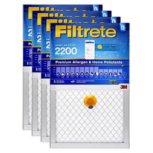 [3美國直購] 3M Filtrete 2200 Smart Air 濾網4入 14/16/20x20/25/30x1吋 A1491398