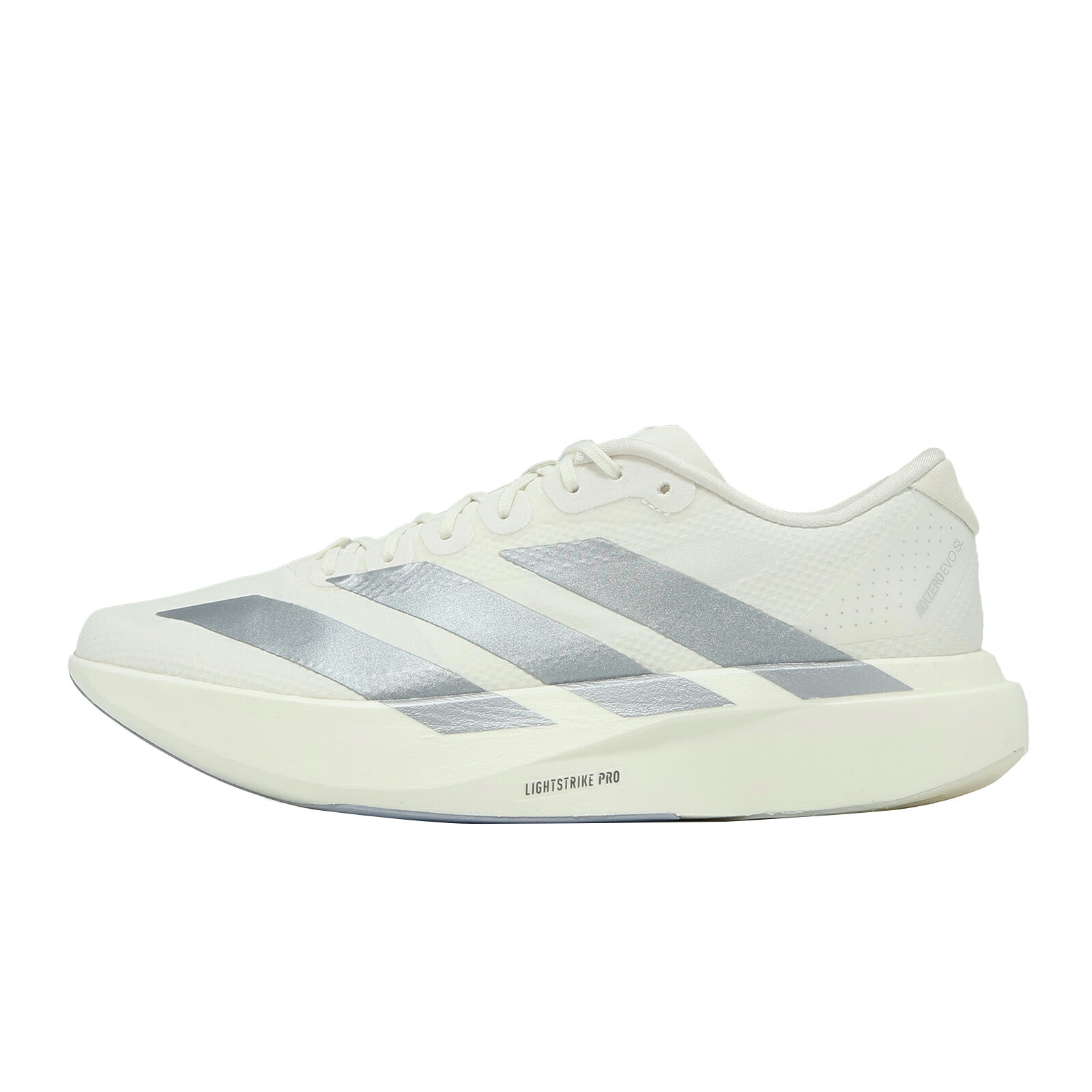 adidas 愛迪達 慢跑鞋 Adizero Evo SL Woven M 男鞋 米白 緩震 運動鞋 KI6900