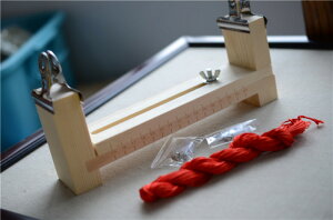 DIY手鏈紅繩編織器手工編織固定工具項鏈桃花結繞線