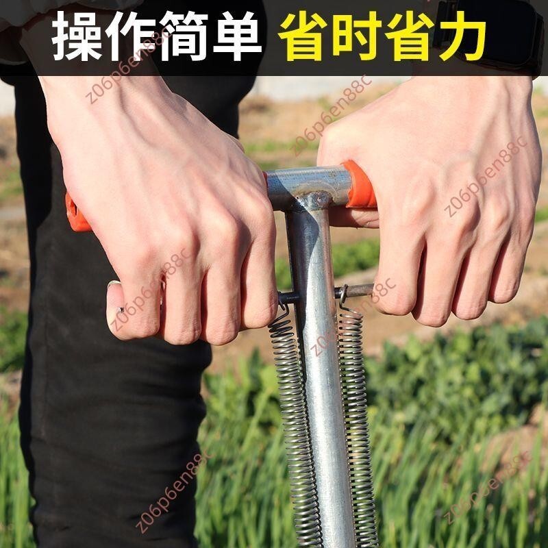 電子發票 蔬菜種植神器地膜打孔打洞機土地打坑農用種菜移苗移栽打眼栽苗器 經久耐用廠家直銷品質保證限時特賣