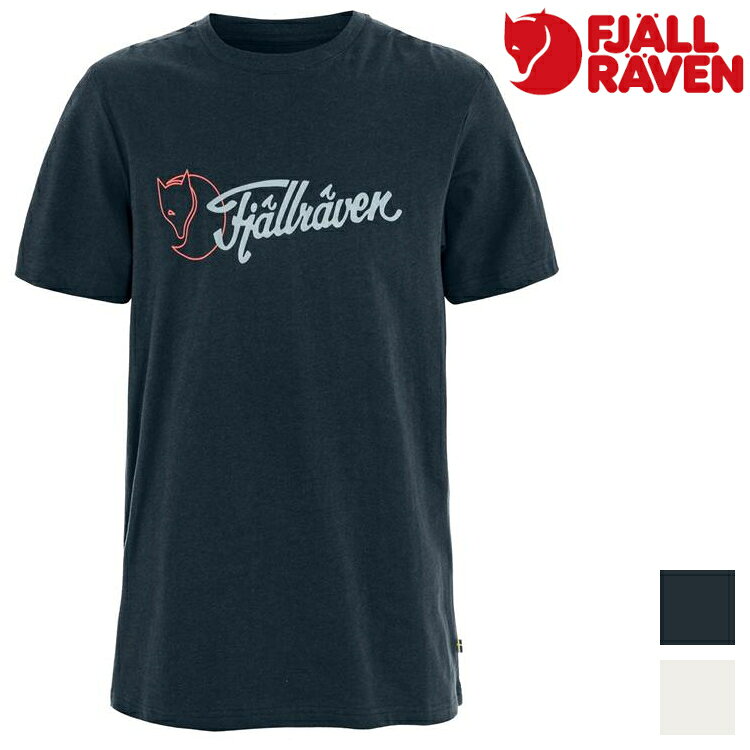 Fjallraven 北極狐 Archive Logo 男款 有機棉T恤 12600328【夏季 1 + 1 】