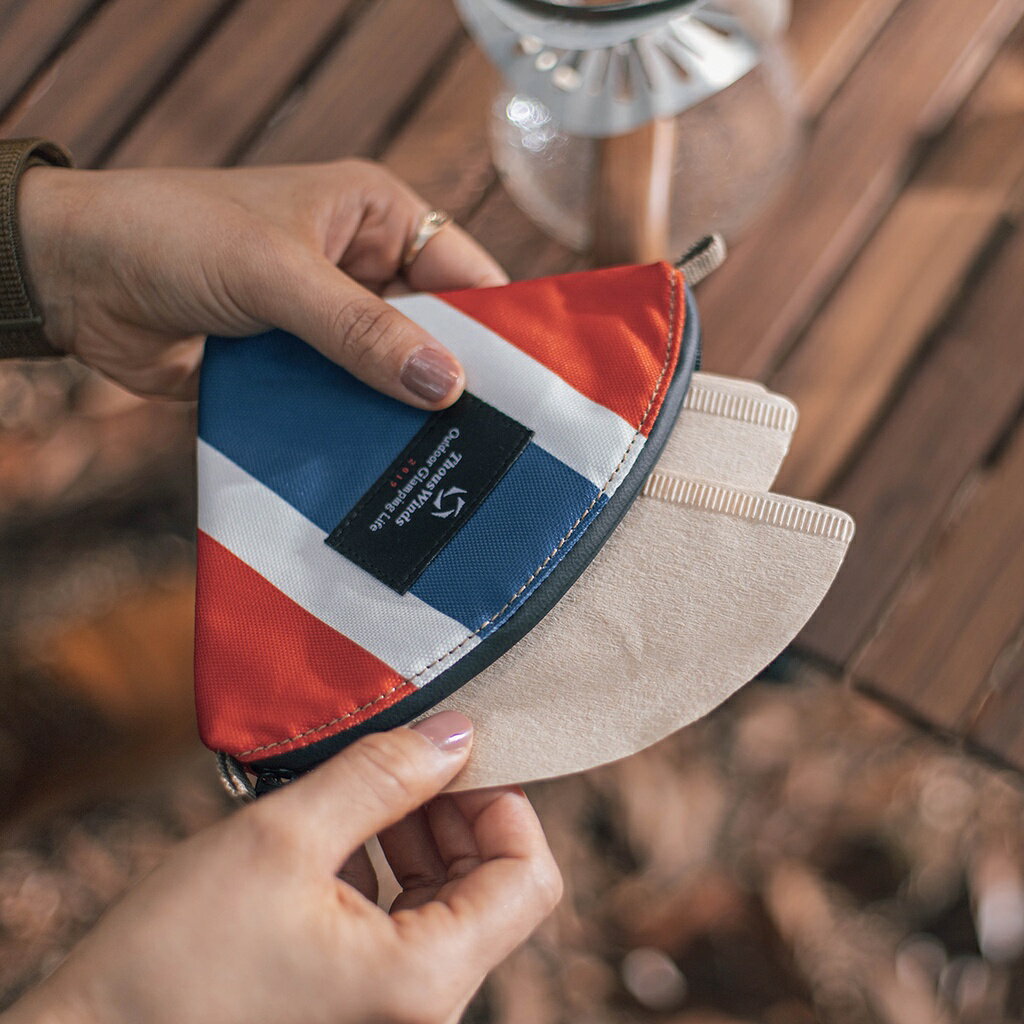 Thous Winds 正式授權經銷商 手沖咖啡濾紙 防水 收納包 外出攜帶 旅行 露營 戶外 01 02 三種顏色可選 5