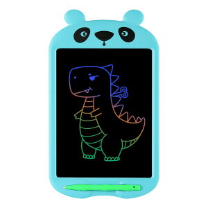 10寸熊貓卡通液晶手寫板lcd光能電子黑板兒童高亮彩色粗筆繪畫板
