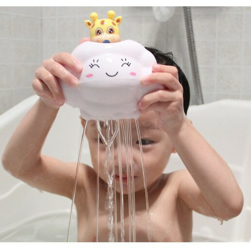 FuNFang_現貨商品 寶寶洗澡玩具 浴室雨雲小鹿