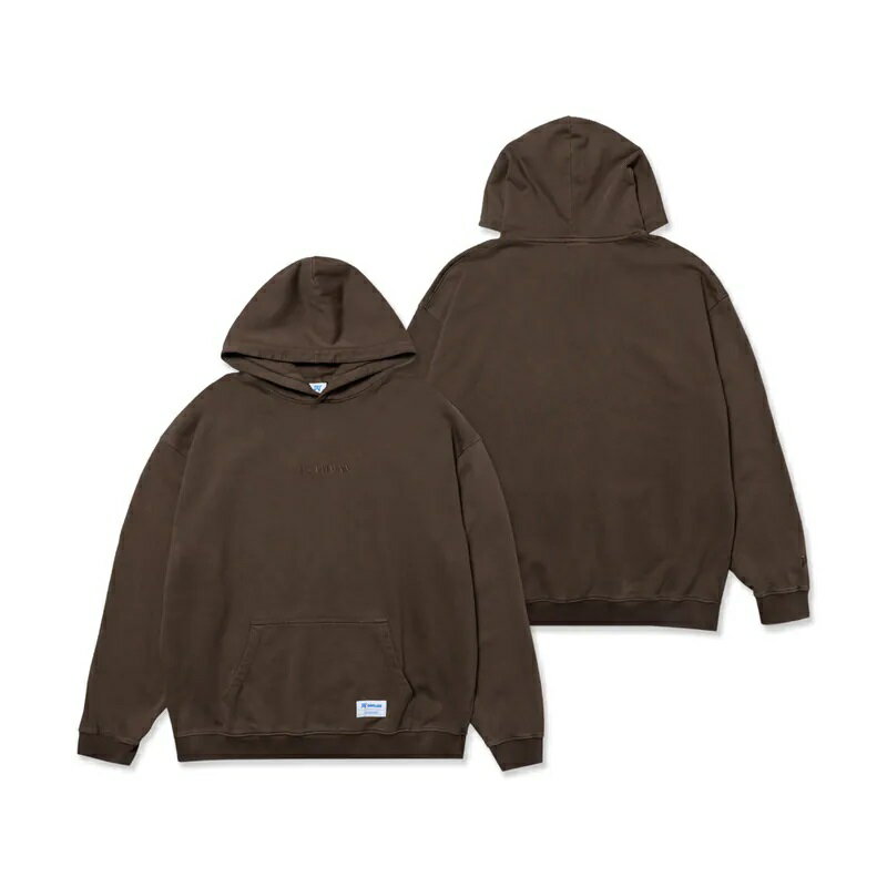 【毒】限量預購-台灣運動品牌 DA VILLAGE It’s TAIWAN電繡水洗帽TEE｜咖啡[預計2月底前出貨]