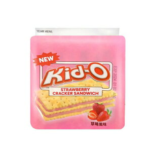 Kid-O三明治餅乾(草莓風味)
