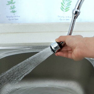 水龍頭防濺加長延伸器廚房自來水花灑節水可旋轉過濾噴頭嘴轉換器