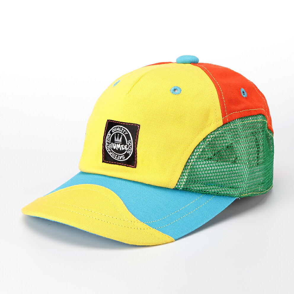JUMEE -ORANGE-CAP 帥氣球帽（寶寶 小童）運動帽簷 綠色網布款