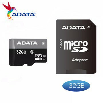 神腦【寶貝屋】 威剛ADATA Micro SDHC Premier UHS-I U1 32GB CL10記憶卡終身保固