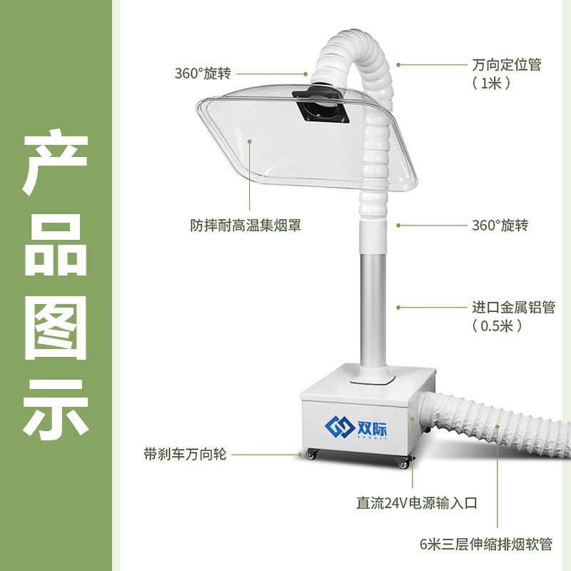 最低價】【公司貨】艾灸排煙機吸煙神器艾灸排煙系統排煙罩排煙管艾灸排 