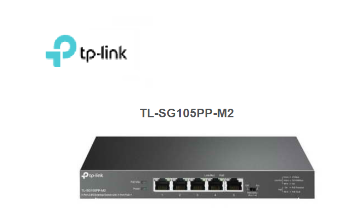 樂天領券折扣 TP-LINK TL-SG105PP-M2 5埠 2.5G 桌上型交換器 含4埠 PoE++ 網路交換器