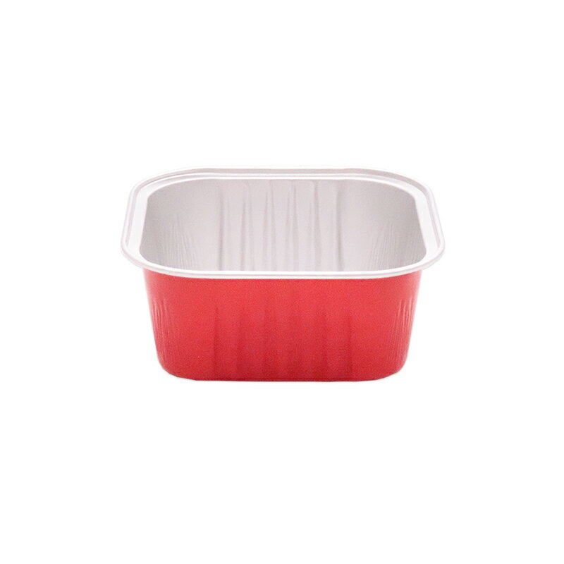 【A180】100入 透明蓋鋁箔容器 彩色錫箔 烘烤盒 布丁模 方形鋁箔 多色可選 可加購蓋子 180mL 鋁箔碗 外帶盒 烘烤盒 乳酪蛋糕 重乳酪 方形焗烤盒 烤模 發糕年糕蘿蔔糕 過年年節【APP滿額下單10%點數(單一帳號最高1500點)】8/31止 3