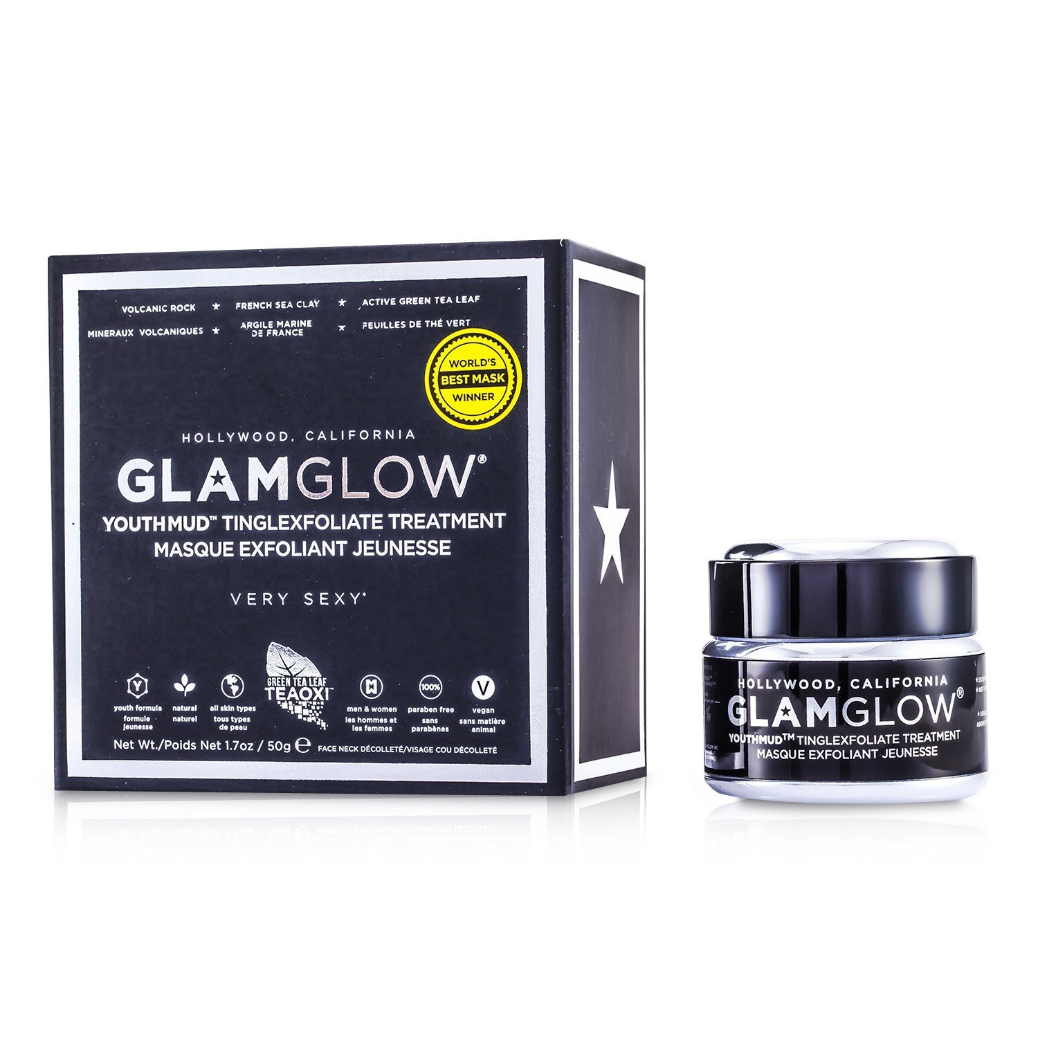 Glamglow - 瞬效完美發光面膜 YouthMud Tingling & Exfoliating Mud Mask