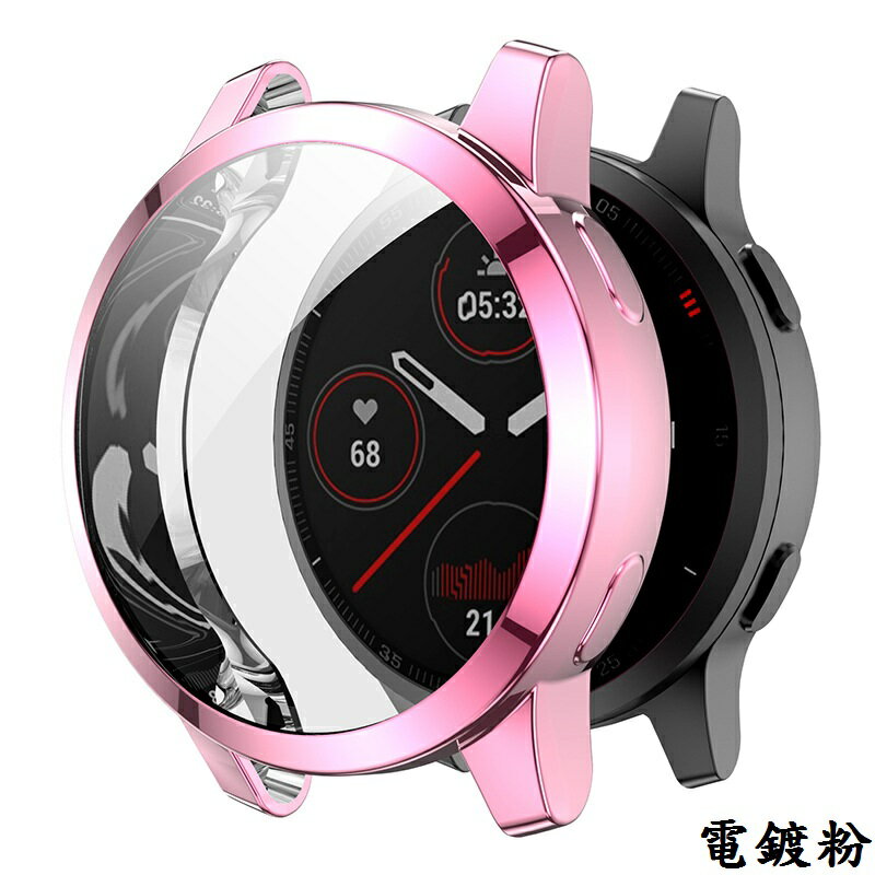 【全包電鍍殼】Garmin Venu 2s / vivoactive 4s 保護殼 TPU 軟殼 防刮 防撞 6
