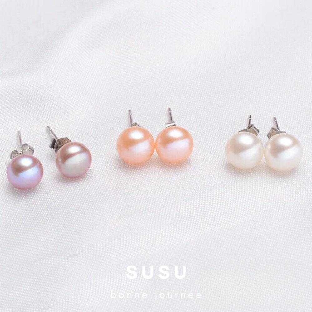 SU SU︱天然珍珠養耳棒❤️日韓 明星 熱銷 925純銀 防過敏 珍珠 飾品 耳環 項鍊 手鍊 穿搭 百搭 時尚