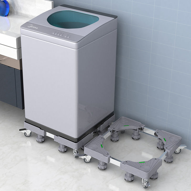 洗衣機底座用萬象輪置物波輪墊高腳滾筒加高冰箱托