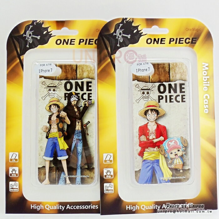 【UNIPRO】iPhone 7 8 4.7吋 海賊王 One Piece 魯夫 喬巴 羅 TPU 手機殼 手機套 i7