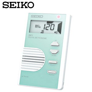 【非凡樂器】【粉綠色】SEIKO 液晶顯示名片型節拍器DM71/名片型節拍器/輕巧方便好帶