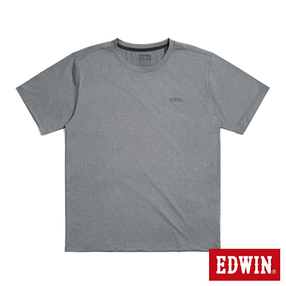 EDWIN 男款 涼爽系列 小印花短袖T恤 (灰色)