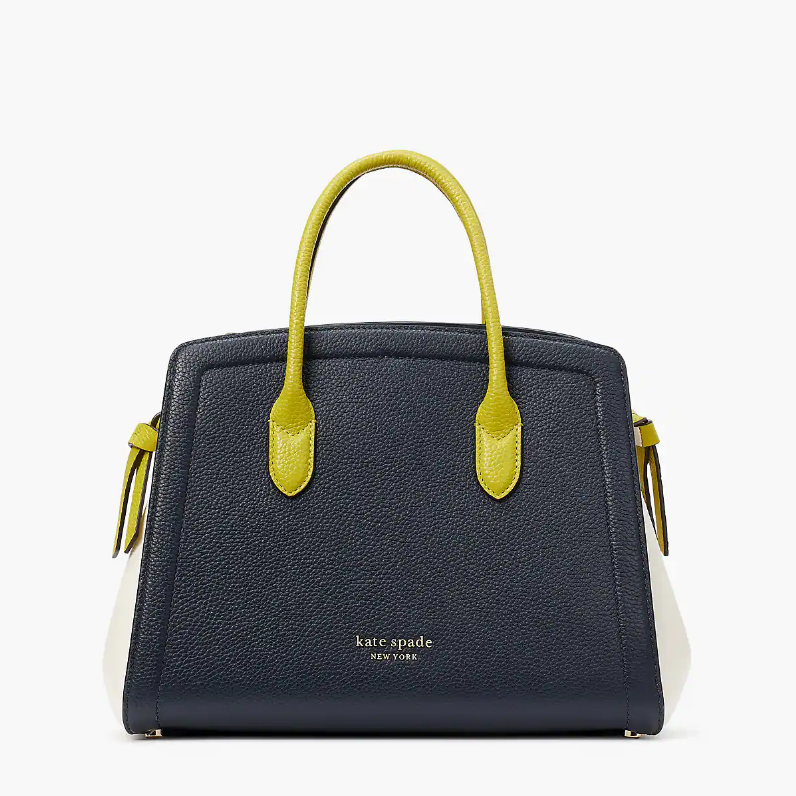 迪奧Dior名牌精品包推薦到KATE SPADE手提包 Knott Colorblocked Medium Satchel｜冬季限時活動★美國精品保健就在合歐美精品購推薦迪奧Dior名牌精品包