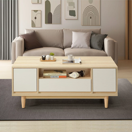 綠建材彩妝板溫馨系列茶几121公分