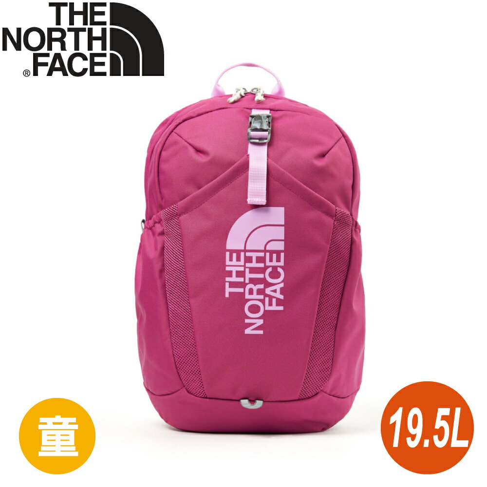 【The North Face 19.5升 兒童雙肩包《櫻桃紅》】52VXBC9/拉鍊包/後揹包/旅遊/書包