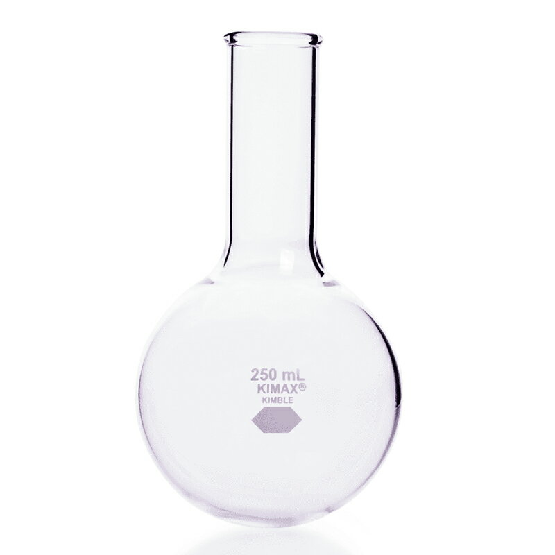 《KIMBLE》圓底燒瓶 Flask, Round Bottom
