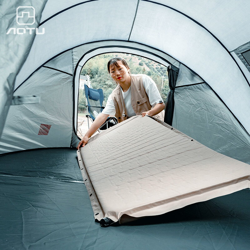 防潮墊戶外地墊加厚露營墊子野營自動充氣睡墊帳篷床墊家用打地鋪