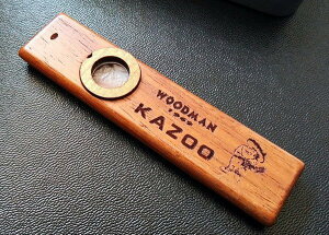 Woodman 實木款 Kazoo 卡祖笛(時下搭配民謠吉他和烏克麗麗的新寵)【唐尼樂器】
