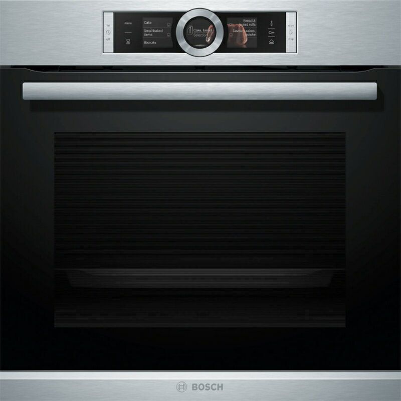 德國 BOSCH 博世 嵌入式60cm蒸烤爐 HSG656XS1(經典銀)
