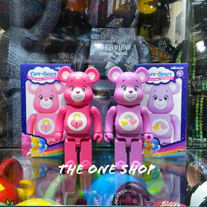 TheOneShop BE@RBRICK CARE BEARS Secret Bear Best Friend Bear 粉色 紫色 愛心熊 彩虹熊 天氣熊 400%