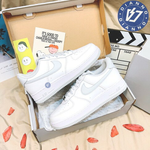 帝安諾-實體店面 NIKE AIR FORCE 迷霧灰白 淺灰 AF1 小DIOR 休閒鞋 男女鞋 DH7561-103 0
