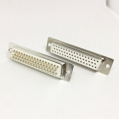 E04-50P D型50P 母座 插板180°/ D-SUB 焊板 / 插板式 接頭-5入/包 (含稅)【佑齊企業 iCmore】